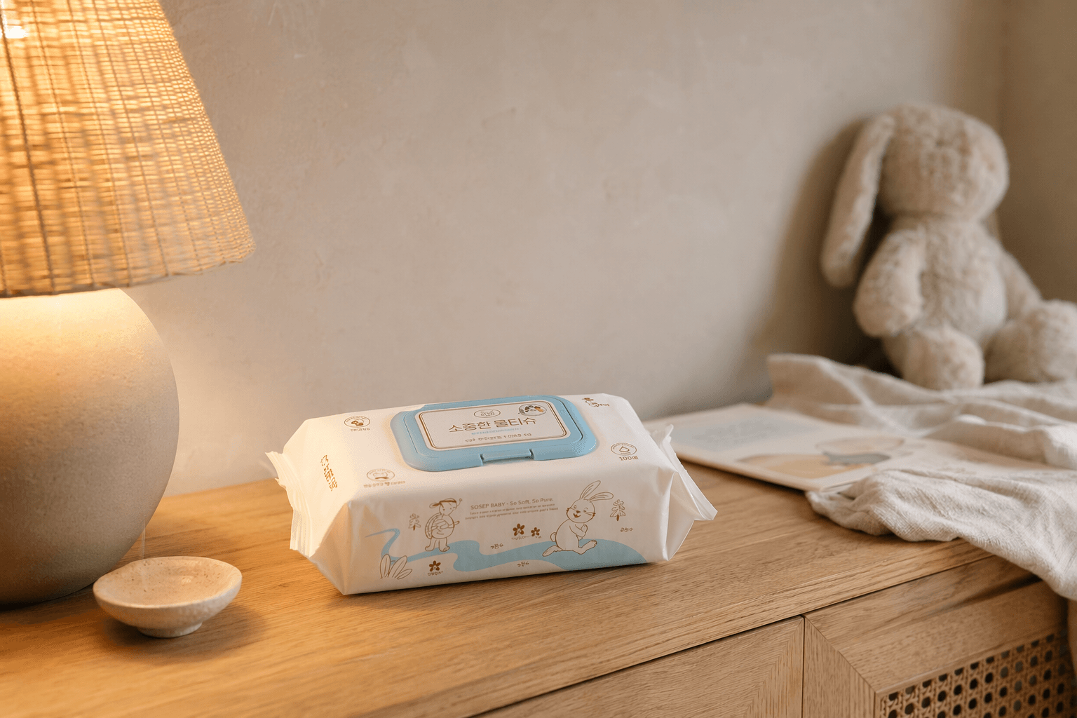 Soseup no-wash care products for babies